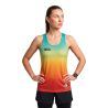 CAMISETA TIRANTES RUN&PRO SUNSET MUJER CAMISETA TIRANTES RUN&PRO SUNSET MUJER