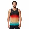 CAMISETA TIRANTES RUN&PRO BLACK SUNSET