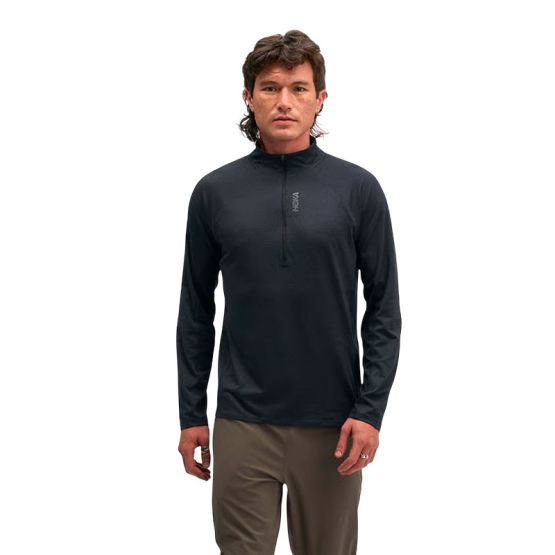 CAMISETA MANGA LARGA HOKA SKYFORM HALF ZIP