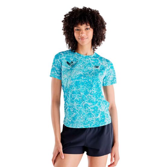 CAMISETA MANGA CORTA NEW BALANCE ATHLETICS MARATON VALENCIA 26 MUJER