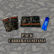 PACK BRAGA CUELLO + TOALLA + BIDON| MERCHANDISING | CARRERA LUSITANIA 2027
