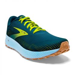 Brooks - zapatillas brooks catamount 42.5 4909 - blue / lime / biscuit