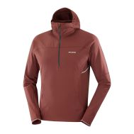 CHAQUETA CON CAPUCHA SALOMON SENSE AERO HYBRID HALF ZIP