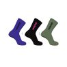 CALCETINES SALOMON EVERYDAY CREW 3-PACK CARBON/GHOST/ARONA