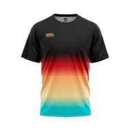 CAMISETA MANGA CORTA RUN&PRO BLACK SUNSET MUJER