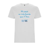 CAMISETA INFANTIL MOVISTAR MADRID MEDIO MARATÓN - PAPÁ